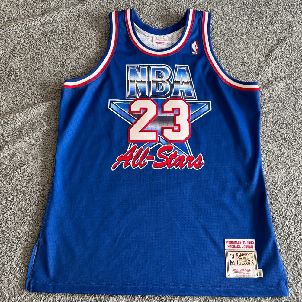 100% Authentic Michael Jordan Mitchell Ness NBA 1993 Eastern All Star Jersey XL